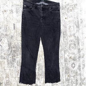 Lauren Ralph Lauren black jeans capris